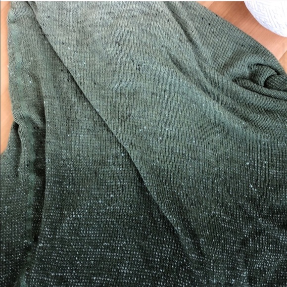 YFB Green Ombré Knit Open Sweater Cardigan - Picture 7 of 7